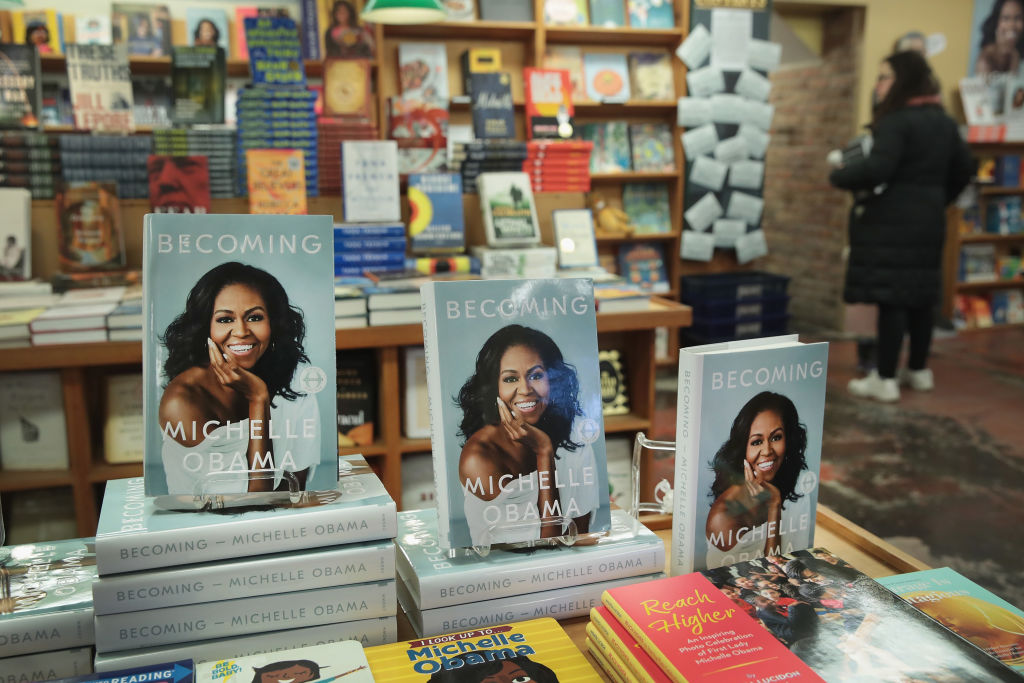 Michelle Obama Holds First Book Signing In Her Hometown Of Chicago