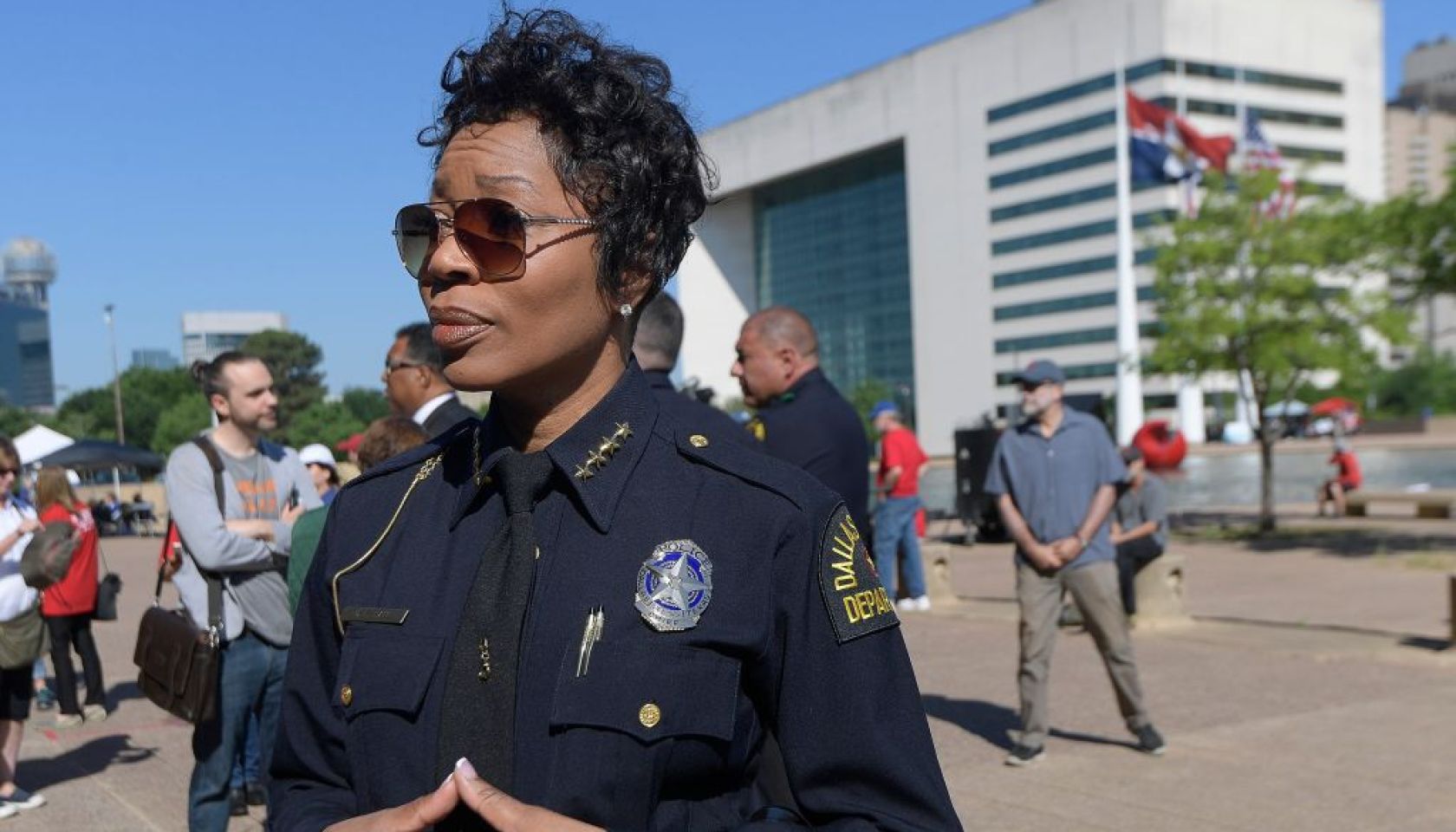 Student protests against NRA Dallas