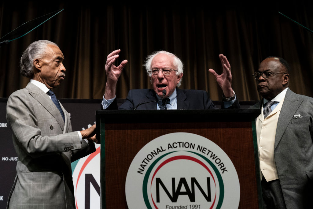 Presidential Candidates And Politicians Attend National Action Network Annual Convention
