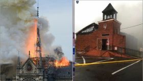 Notre Dame and Louisiana church fires