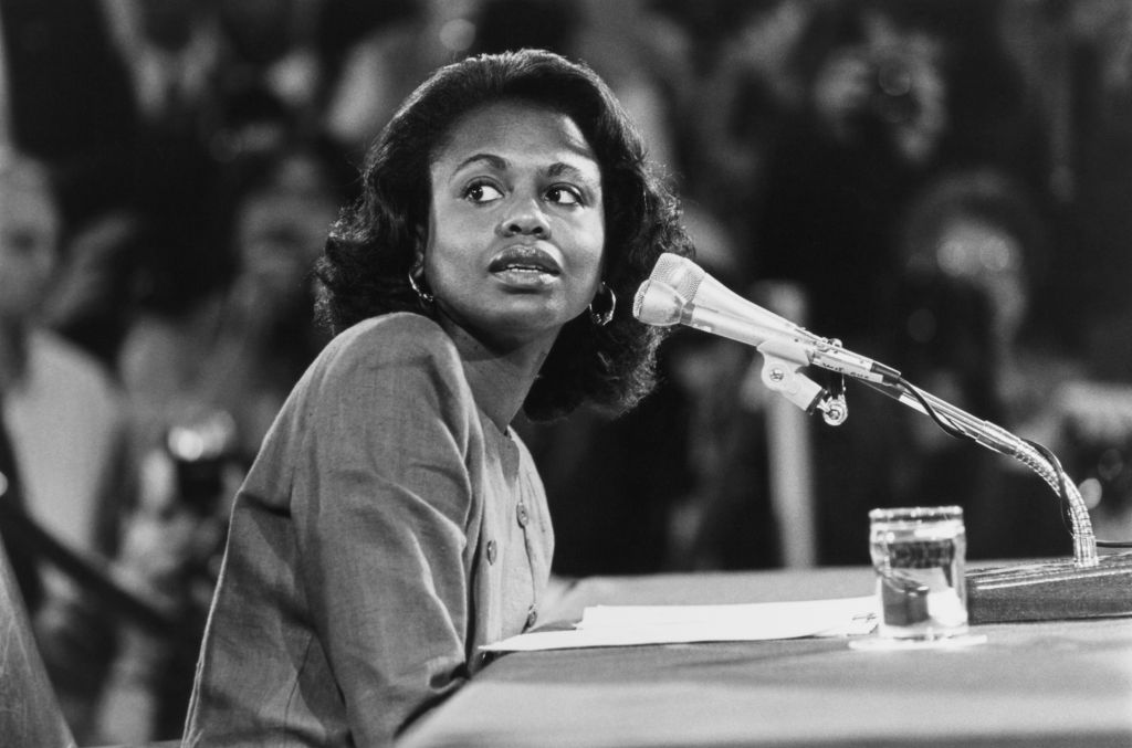 Anita Hill at Clarence Thomas Hearings