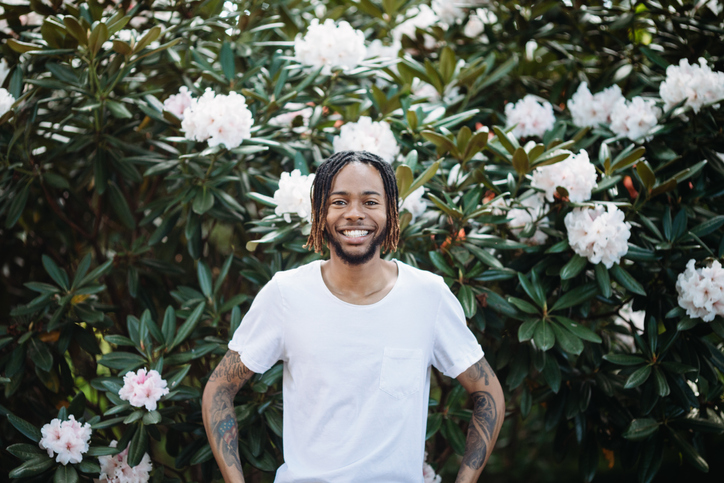 Portrait of Confident Smiling Man