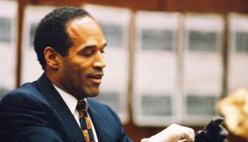 OJ Simpson Criminal Trial - Simpson Tries on Blood Stained Gloves - June 15, 1995
