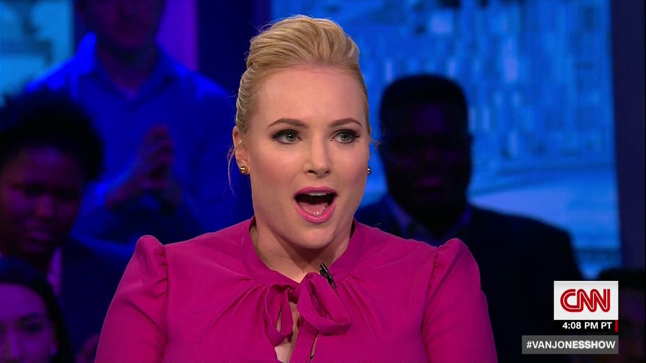 Meghan McCain during an appearance on CNN 'The Van Jones Show.'