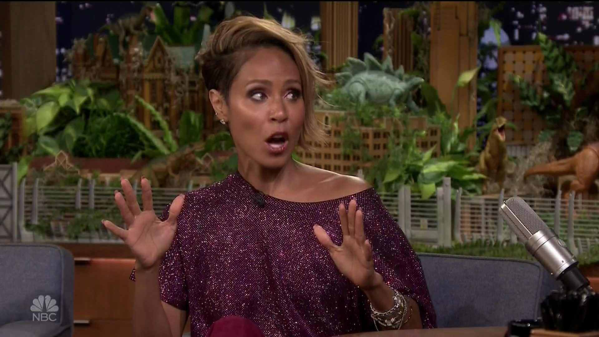 Jada Pinkett Smith during an appearance on NBC's 'The Tonight Show Starring Jimmy Fallon.'