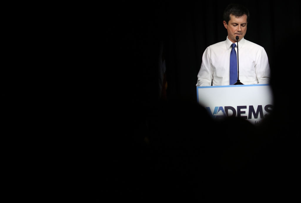 Democratic Presidential Candidates Pete Buttigieg And Amy Klobuchar Speak At Blue Commonwealth Gala In Richmond, Virginia