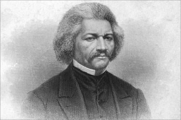 Frederick Douglass', circa 1868. Portrait of Frederick Douglass (1817-1895), American diplomat, abolitionist and writer. Son of a slave, he fled from slavery aged 21. Artist Alexander Hay Ritchie. (Photo by Print Collector/Getty Images)