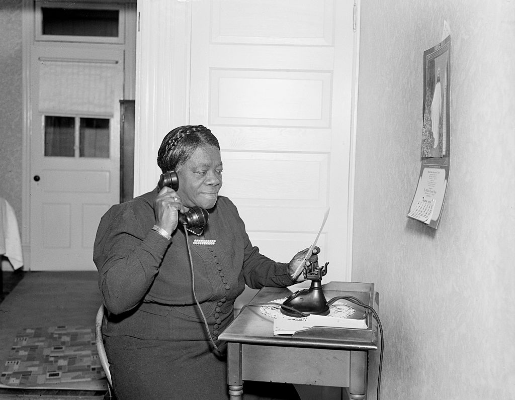 Mary McLeod Bethune, Portrait while Director of the Division of Negro Affairs, National Youth Association, circa 1938