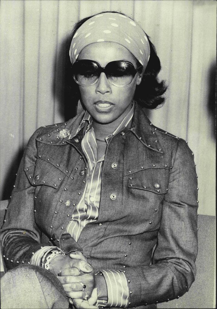 Diahann Carroll at Sydney the Opera House in 1973...