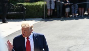 President Trump South Lawn Departure