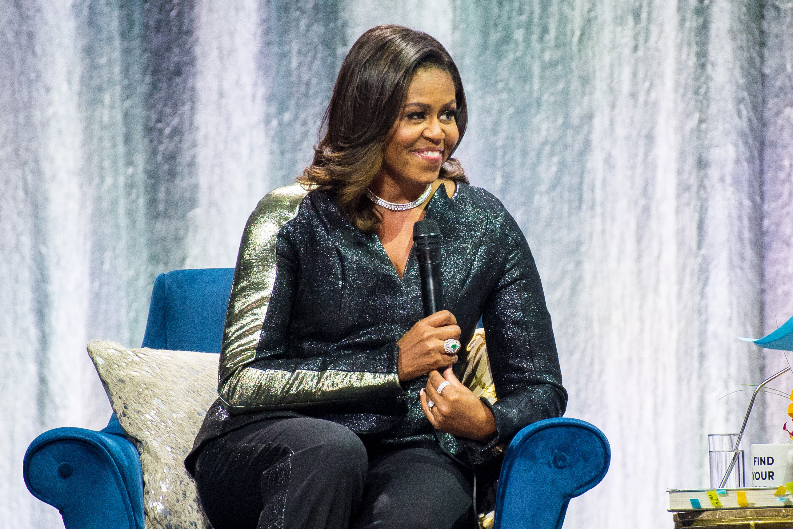 Michelle Obama attends 'Becoming' launch
