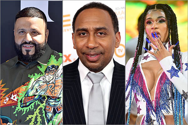 Celebs who support Jay-Z's NFL deal - DJ Khaled, Stephen A. Smith, Cardi B