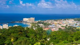 Coastal town, Ocho Rios, Jamaica
