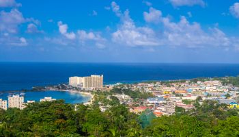Coastal town, Ocho Rios, Jamaica