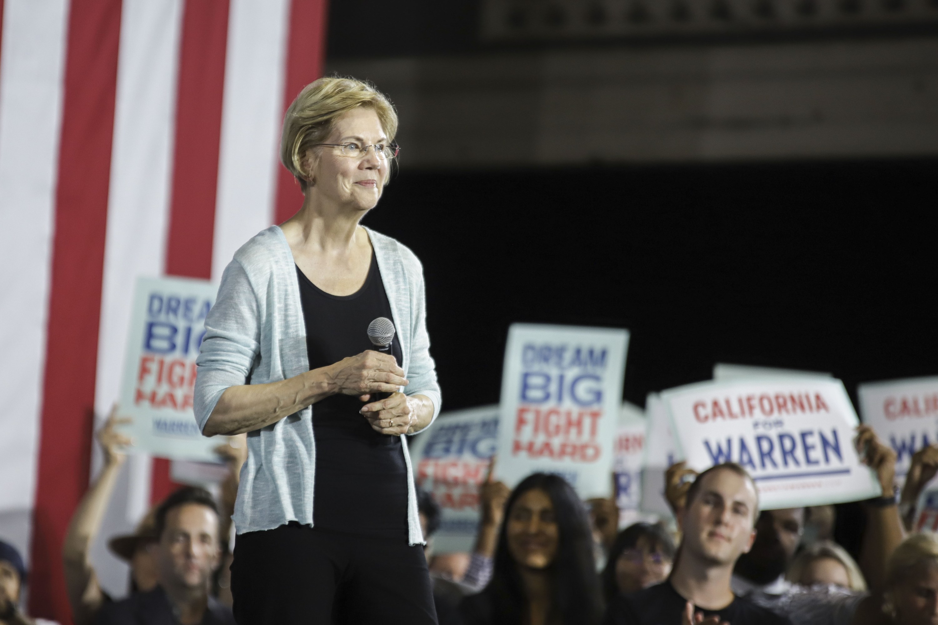 Democratic Presidential candidate Senato...