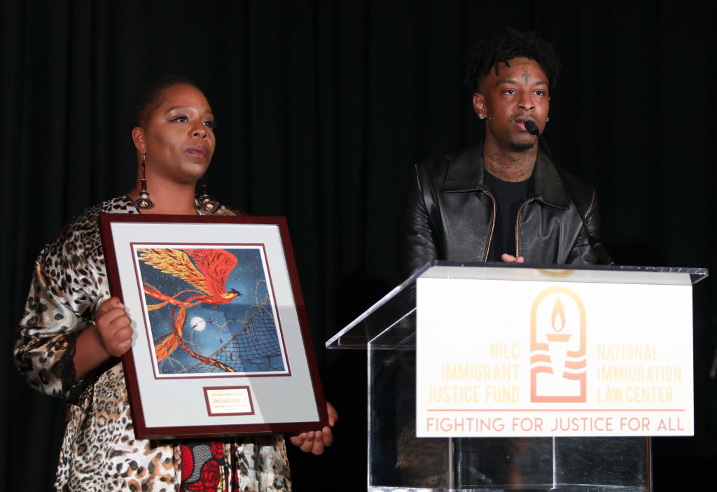 21 Savage honored at NILC Courageous Luminaires Awards