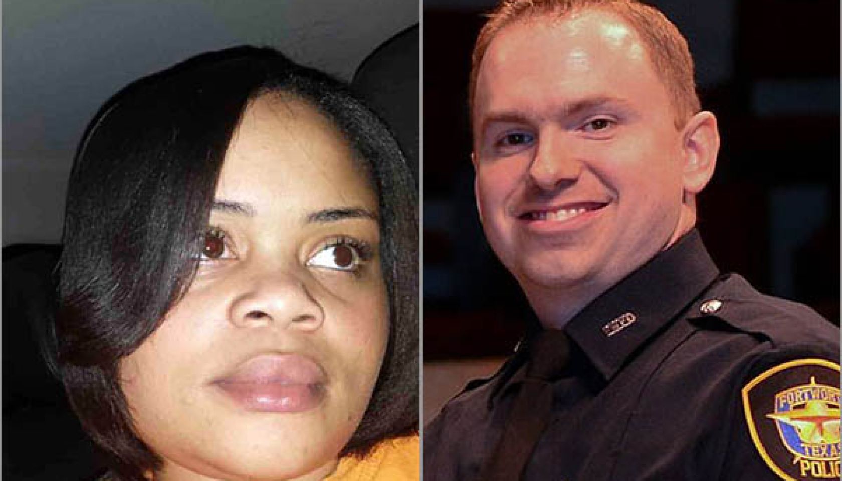 Atatiana Jefferson and Aaron Dean