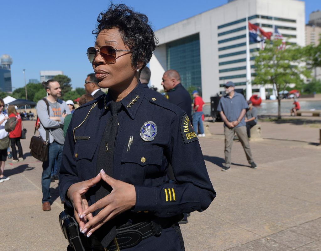 Student protests against NRA Dallas