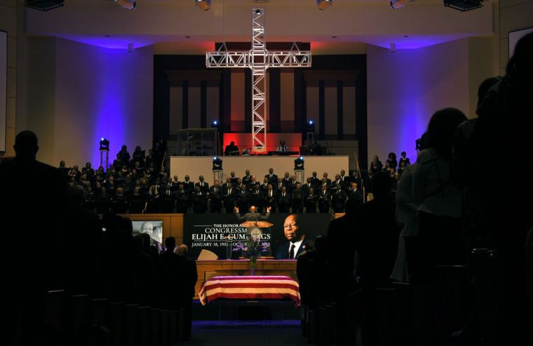 Mourners Attend Funeral Of Rep. Elijah Cummings In Baltimore
