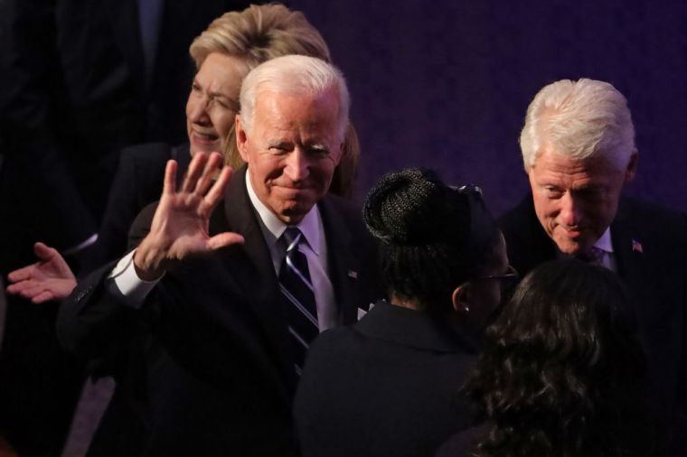 Hillary Clinton, Joe Biden and Bill Clinton