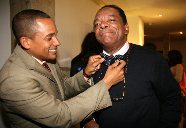 Hill Harper and John Witherspoon