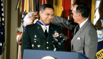 General Powell Presented With Presidential Medal Of Freedom