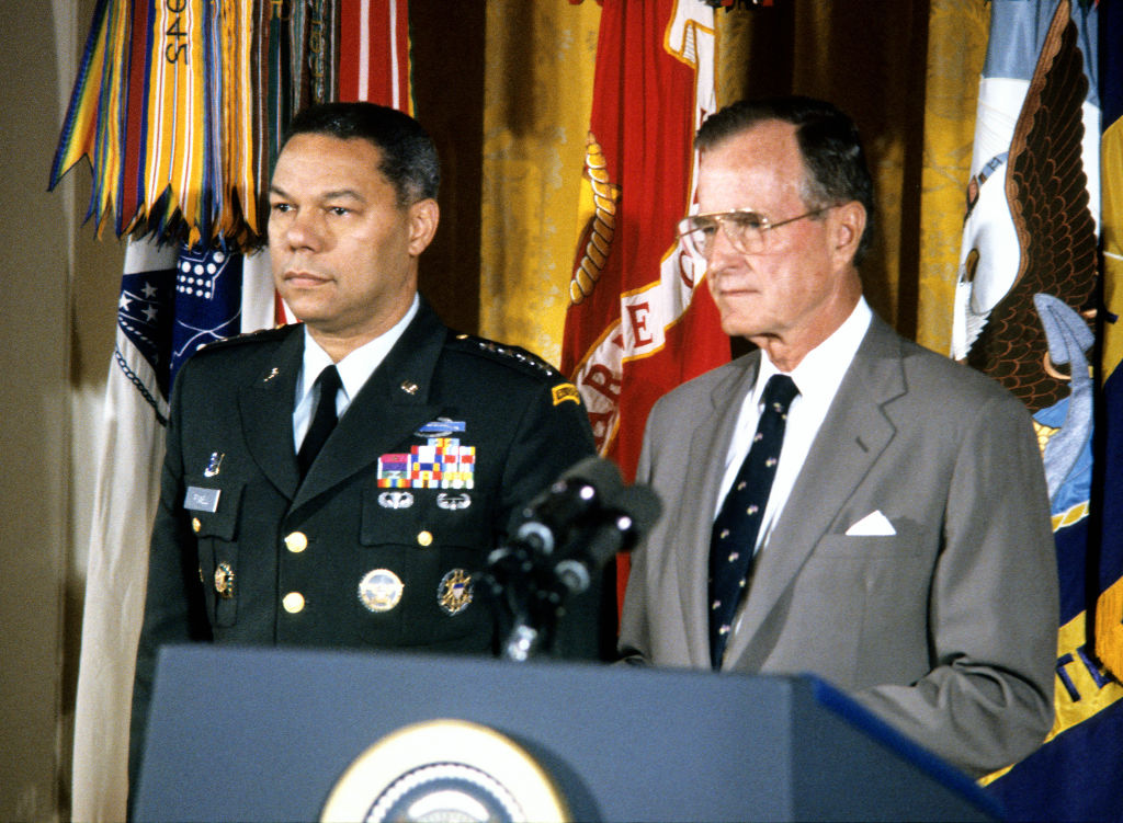 General Powell Presented With Presidential Medal Of Freedom