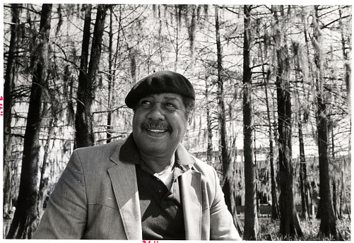 Writer Ernest Gaines in the Bayou Credit: Getty Photographer: Philip Gould