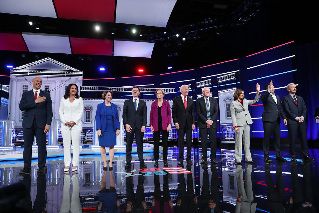 Democratic Presidential Candidates Participate In Debate In Atlanta, Georgia