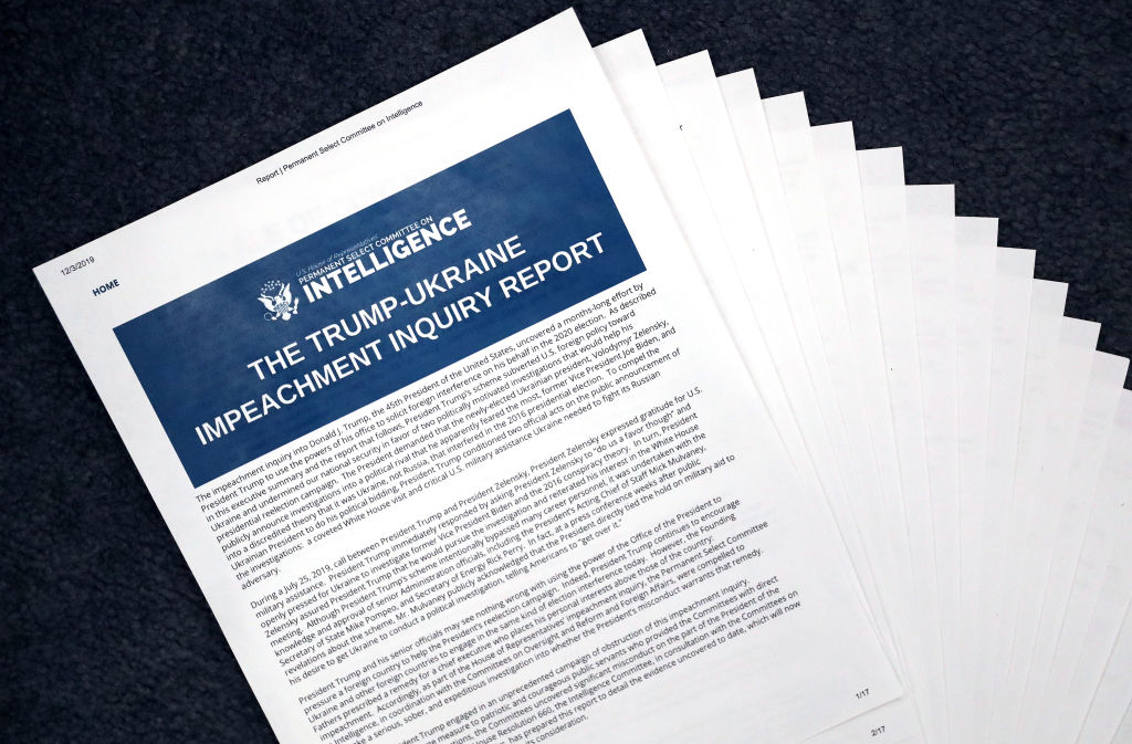 House Intelligence Committee Releases Impeachment Inquiry Report