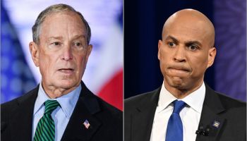 Michael Bloomberg and Cory Booker