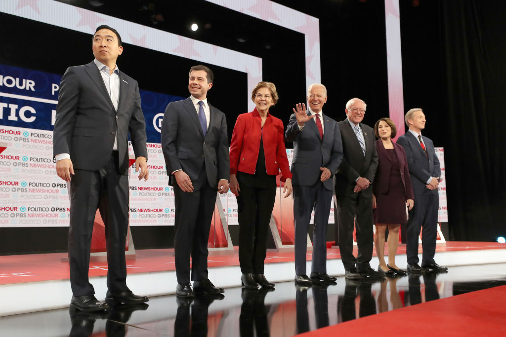 Democratic Presidential Candidates Participate In Last Debate Of 2019
