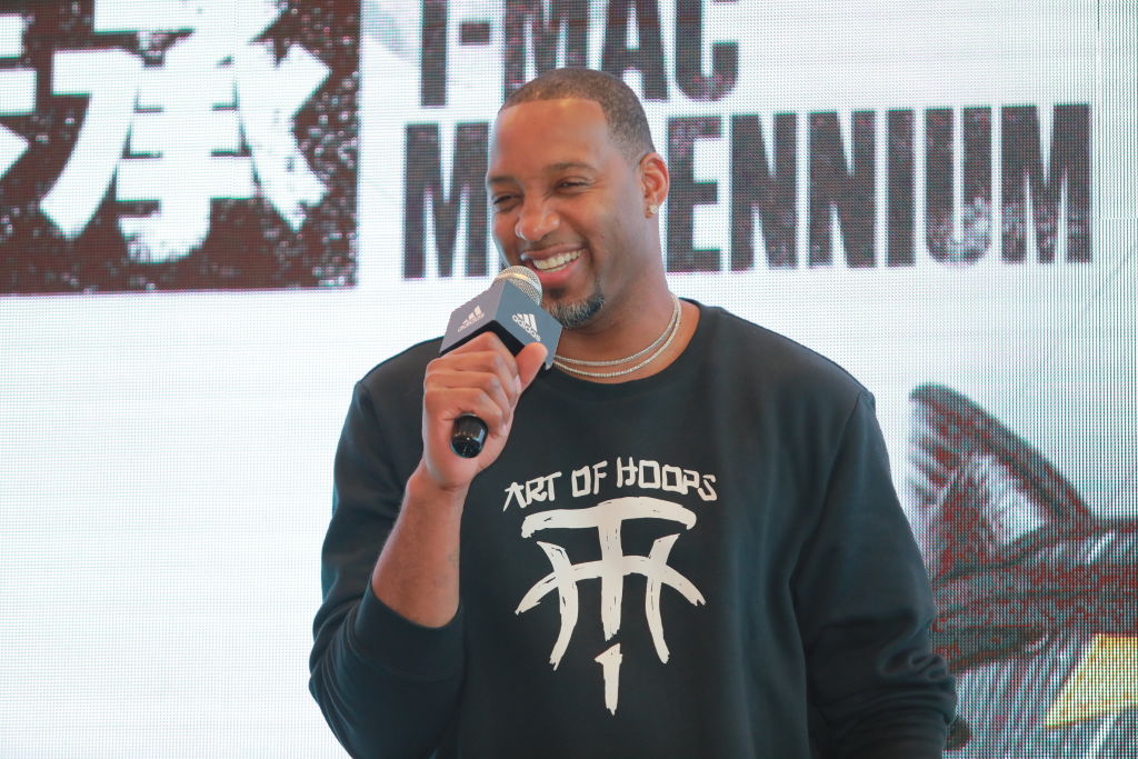 Tracy McGrady Visits Shenyang