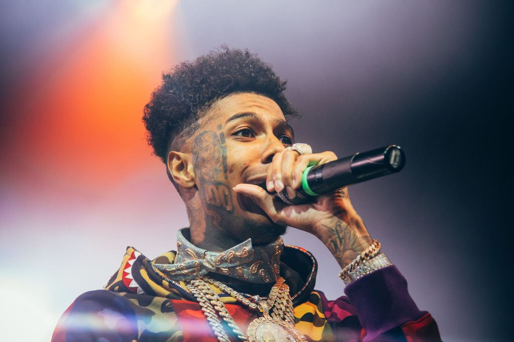 Blueface Perform At O2 Academy Brixton, London