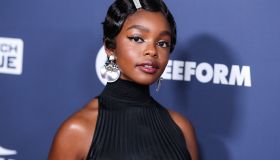 Actress Marsai Martin arrives at Variety's Power Of Young Hollywood 2019 held at the h Club Los Angeles on August 6, 2019 in Hollywood, Los Angeles, California, United States.