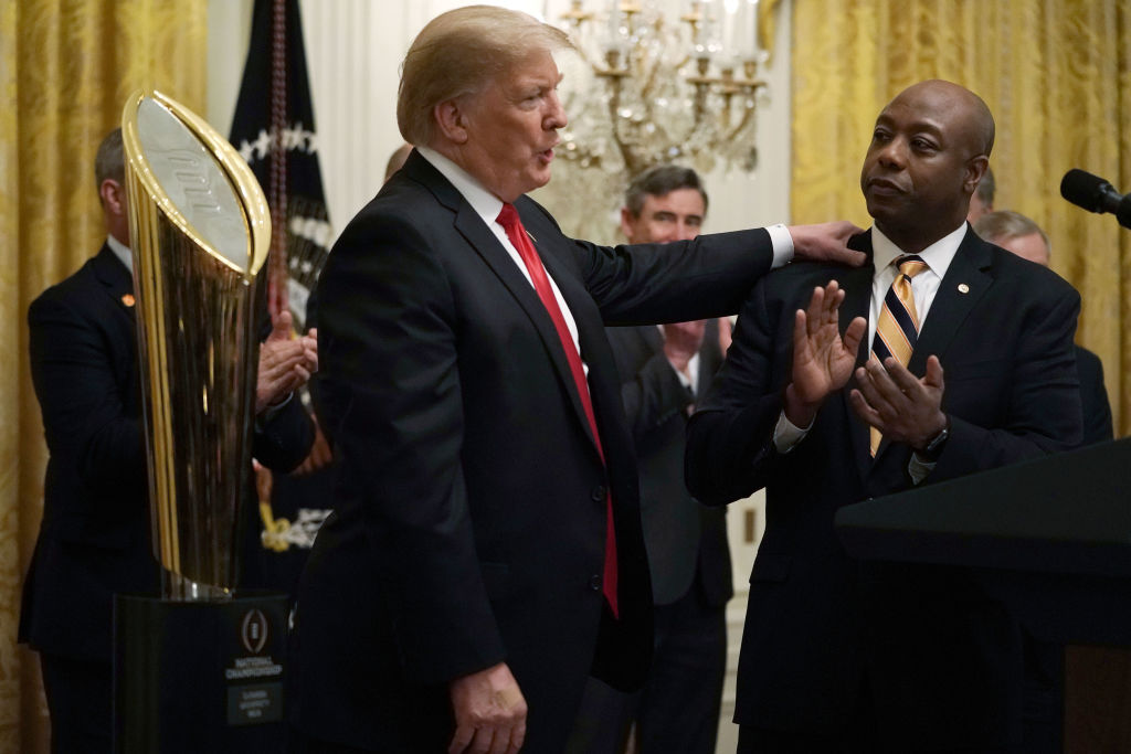 President Trump Hosts College Football Champion Clemson Tigers At White House