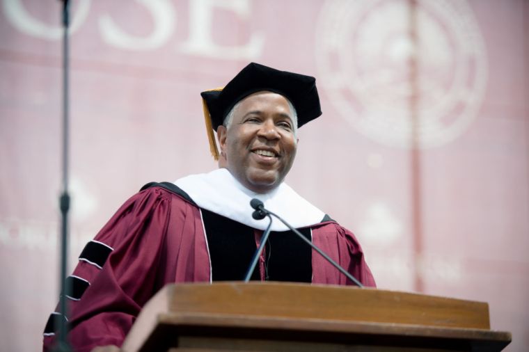 Robert F. Smith vows to pay off student debt at Morehouse College