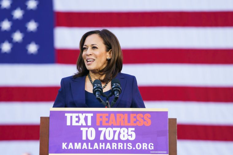 Kamala Harris runs for president