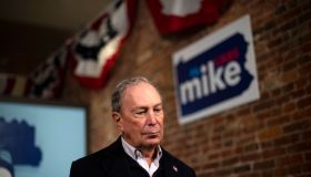 Democratic Presidential Candidate Mike Bloomberg Visits Philadelphia