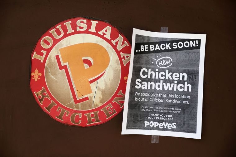 Popeyes brings back its chicken sandwich