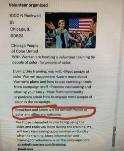 Elizabeth Warren Flyer