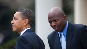 USA - Haiti - President Obama Welcomes President Preval