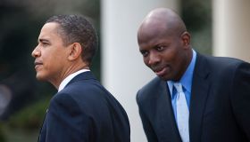 USA - Haiti - President Obama Welcomes President Preval