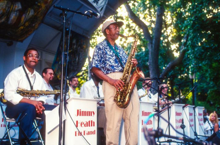 Jimmy Heath performs at the 4th Annual Charlie Parker Jazz Festival
