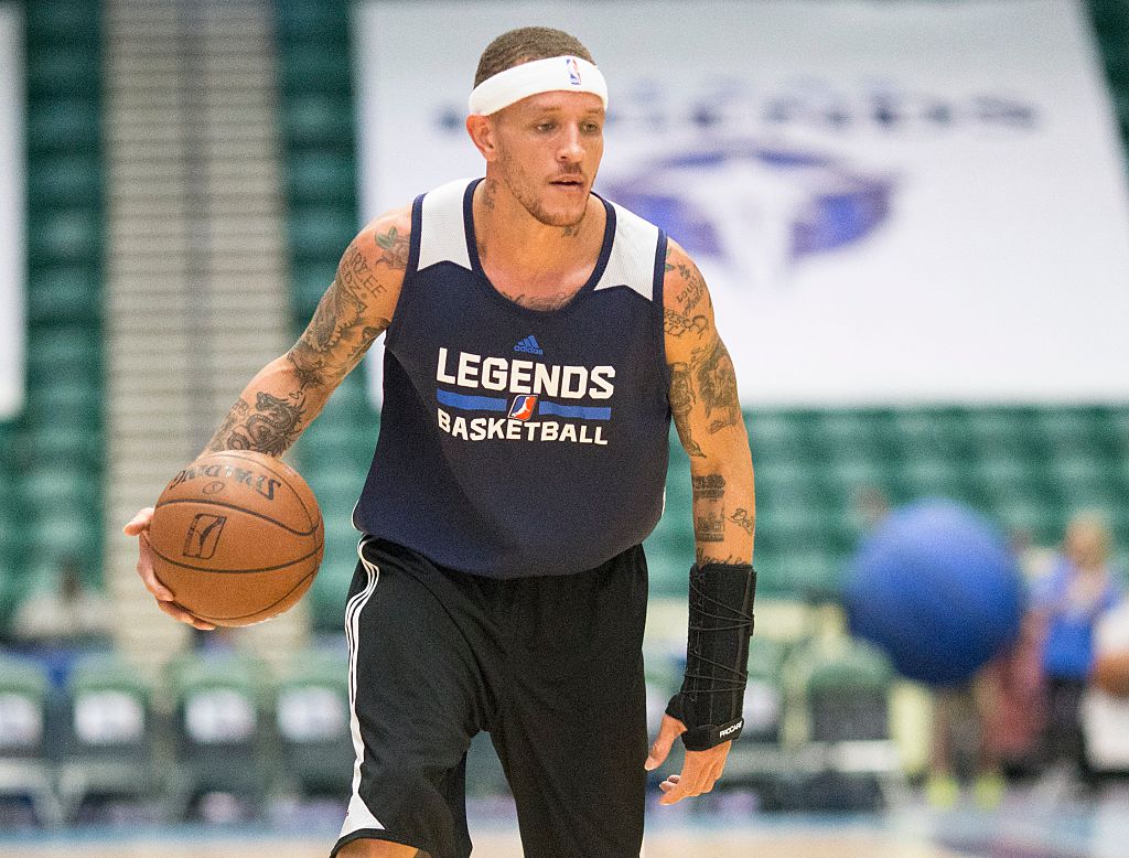 Delonte West a current d league basketball player with the Texas Legends
