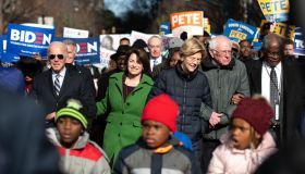 Democratic Presidential Candidates Attend MLK Rally At South Carolina Capitol Dome