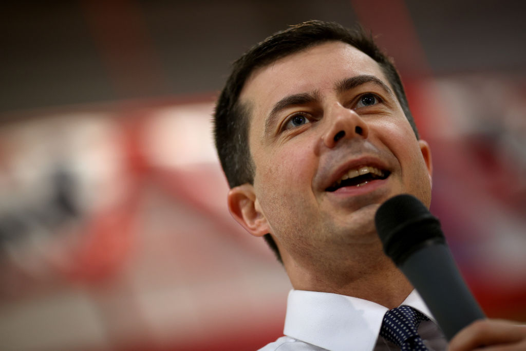 Pete Buttigieg Campaigns For President Across Iowa Ahead Of Caucus