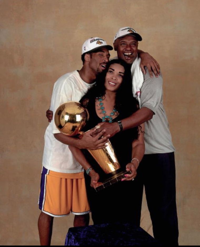 Kobe, Pam & Joe "Jellybean" Bryant