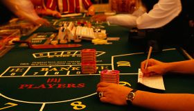 Placing Bet on Gambling Table