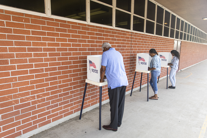 Voters on Election Day